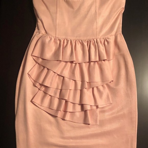 Pink tube dress - Picture 2 of 3